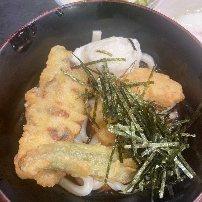 とりちくうどん　冷(資さんうどん 博多千代店)