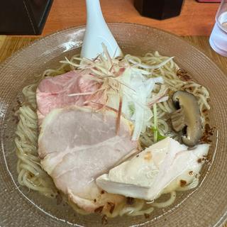椎茸スープの冷やし麺(麺や福々三座)