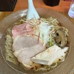 椎茸スープの冷やし麺