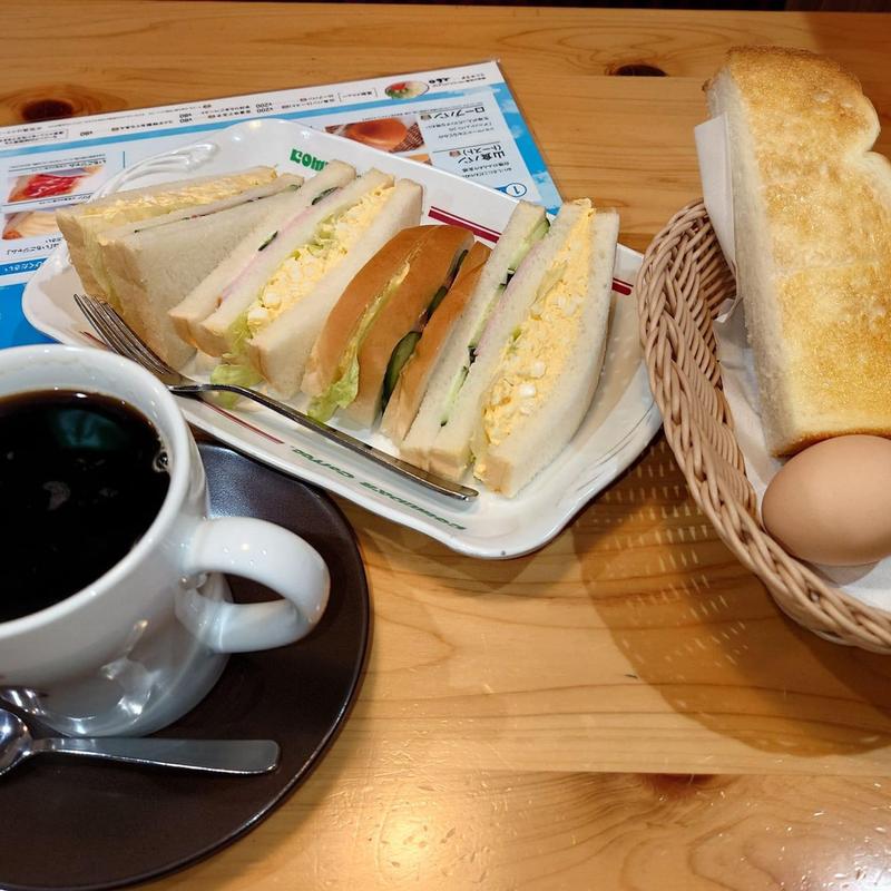 ミックスサンド たっぷりブレンド(コメダ珈琲店 本町田店)