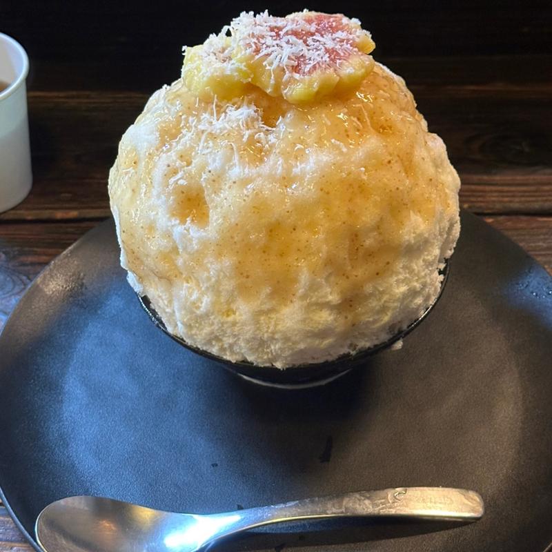 いちじくチーズ(かき氷 大宮氷連)