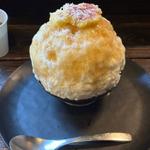 いちじくチーズ(かき氷 大宮氷連)