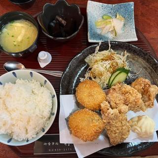 唐クリコロ定食