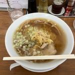 ねぎ生姜らぁめん(細ちぢれ麺)(麺処 暁商店)