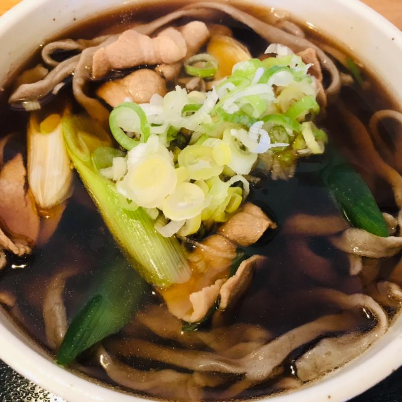 ぶた肉そば(蕎麦と天ぷら ゆずき)