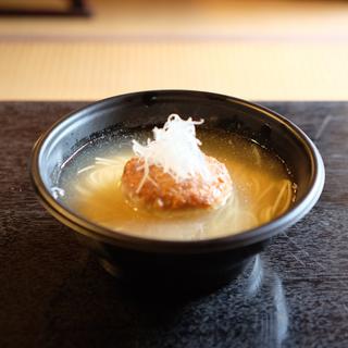 太刀魚と鶏の塩そば(田楽あぶでん )