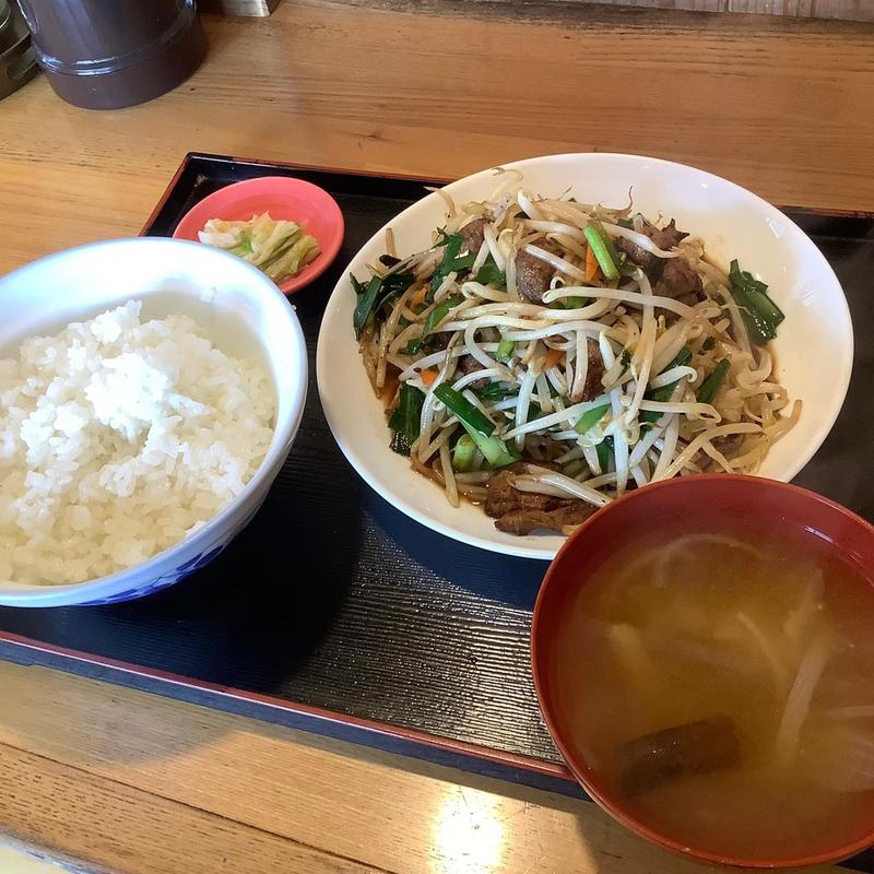 レバニラ炒め定食(太和良食堂 )