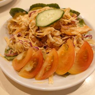 タンドリーチキンサラダ(アジアンカレーハウス)