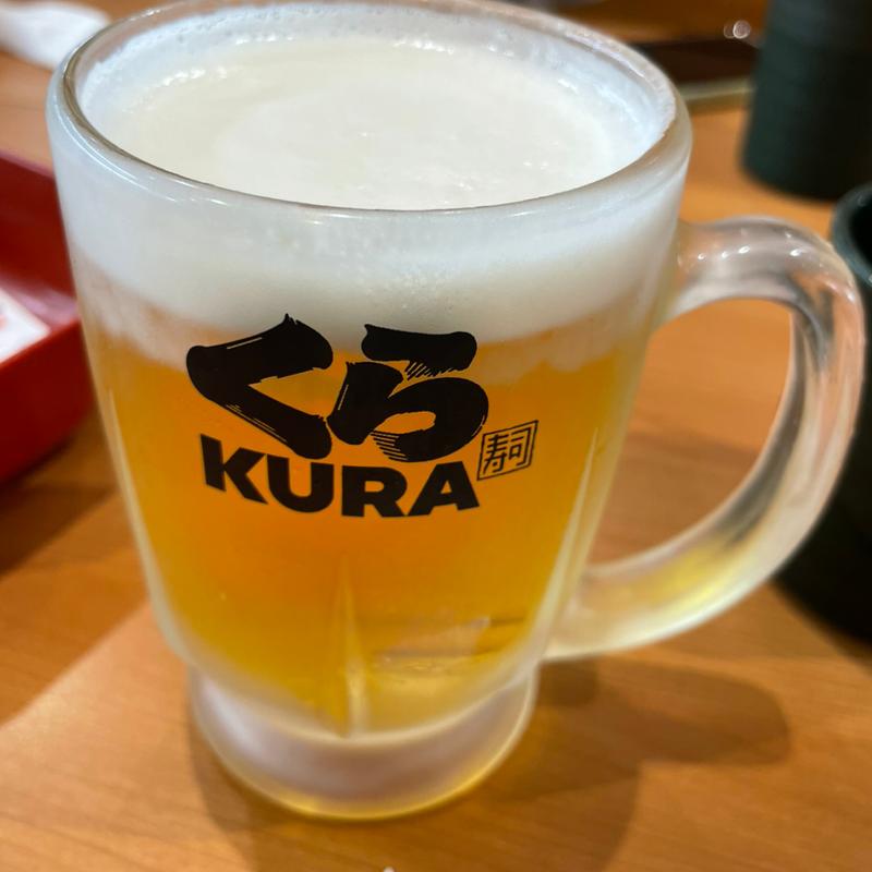 マルエフ生(無添くら寿司 名古屋栄店)