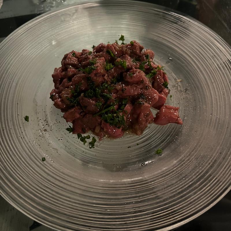 蝦夷鹿のタルタル(Nico Chelsea)