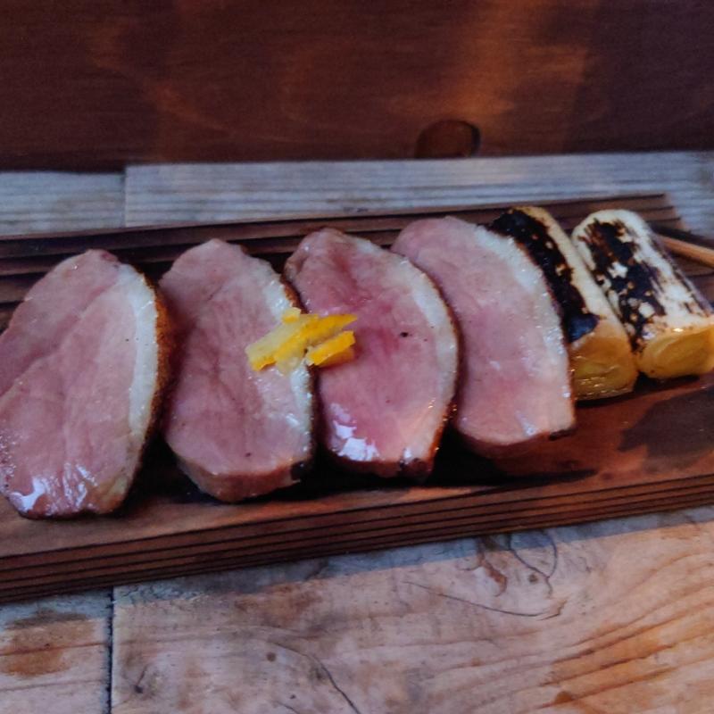 鴨蕎麦(鴨まる(屋台手打蕎麦))