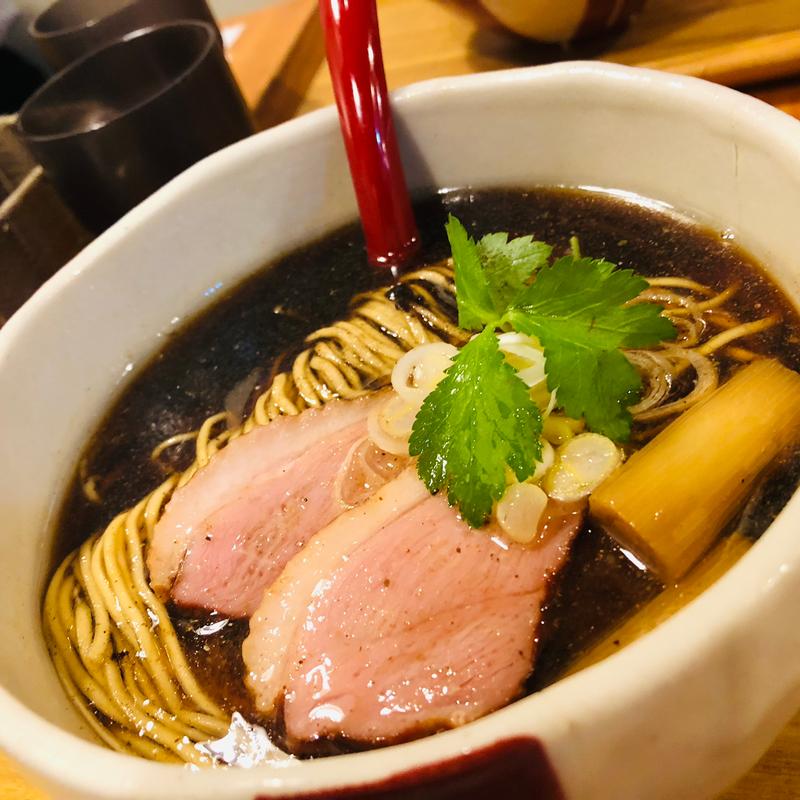 鴨醤油そば(そばる)