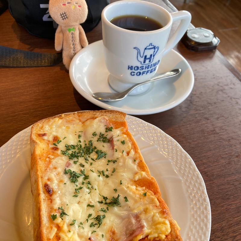 ホリデーモーニング（ハムチーズトースト＋織姫ブレンド）(星乃珈琲店 大津別保店 )