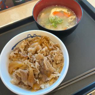 牛めし　参鶏湯風スープセット(松屋 津南店 )