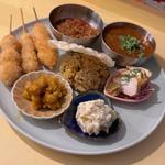 キダムマサラプレート（大）(かれー串カツ キダムマサラ)