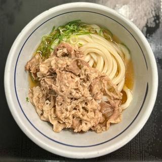 冷やし肉うどん(おにやんま 新橋店)