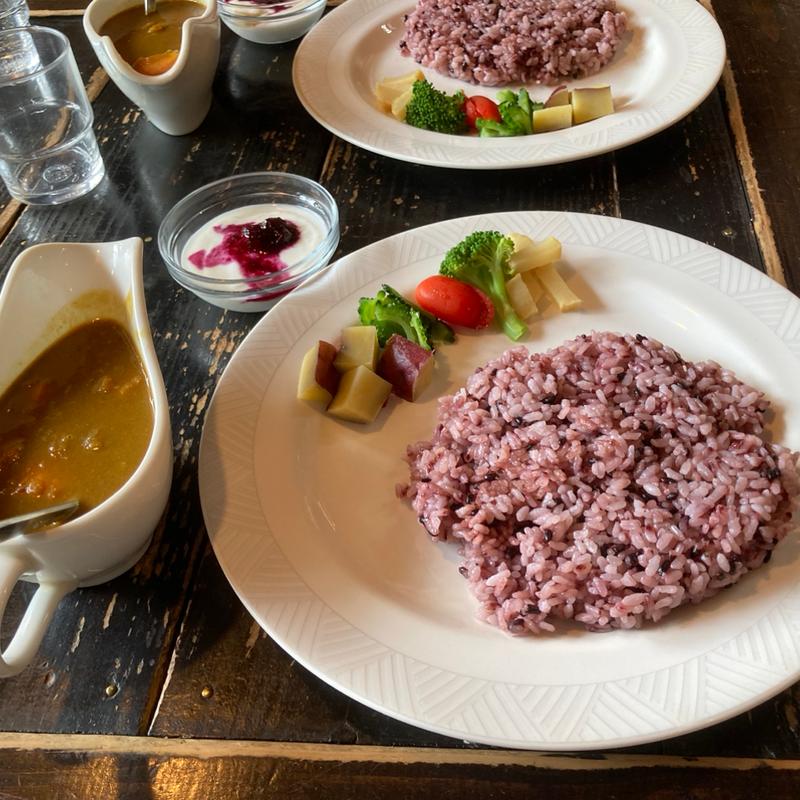 古代米野菜カレー(ギャラリィ＆カフェ 山猫軒 )