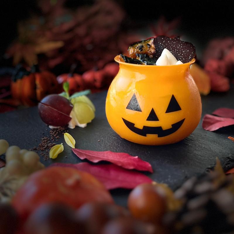 かぼちゃプリン(都ホテル 尼崎 ザ・ラウンジ＆ケーキショップ)