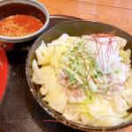 冷やし夜叉つけ麺(お食事処 ふくすけ)
