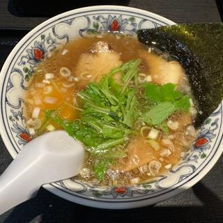 煮干しラーメン（小ぶりちゃん）(にぼらや 酒場通り店)