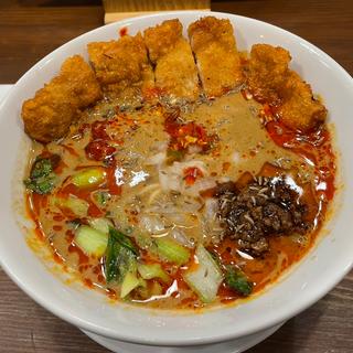 パイコーカレー担々麺(四川担々麺 赤い鯨 赤坂店)