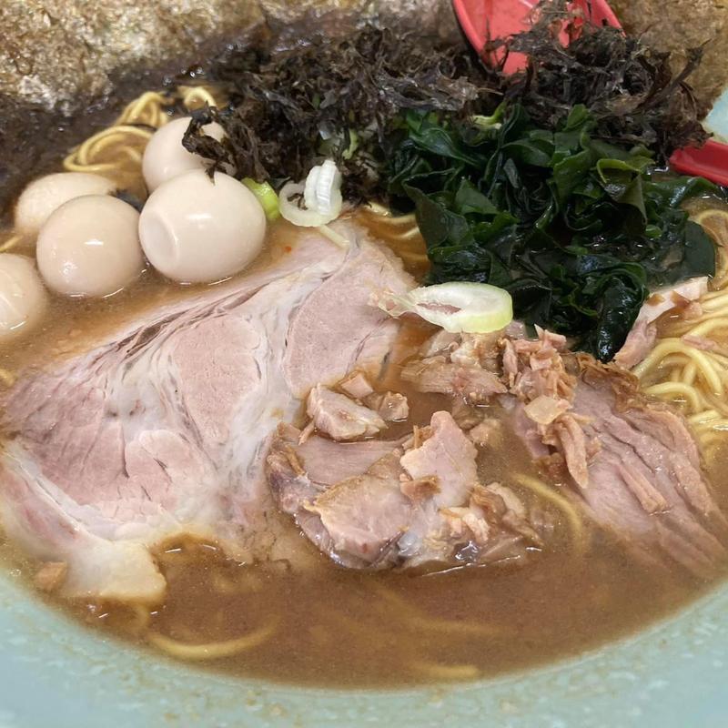 焼き海苔ラーメン 中盛り 味噌味変更(◯つばき食堂(まるつばき))