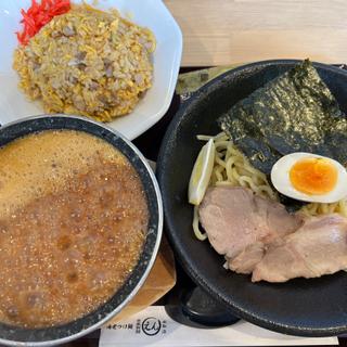 海老つけ麺+ミニチャーハン(海老つけ麺えん 名取店)