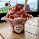 削りいちご(Rossa Berry (ロッサベリー)いちご農村カフェ)