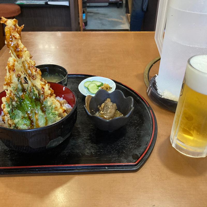 穴子天丼(だいこく)