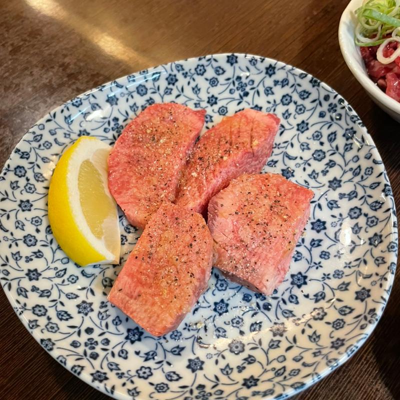 厚切り牛タン(旨味熟成肉専門 焼肉 ふじ山)