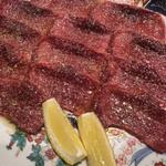 薄切り牛タン(神戸焼肉かんてき 三軒茶屋HANARE店)