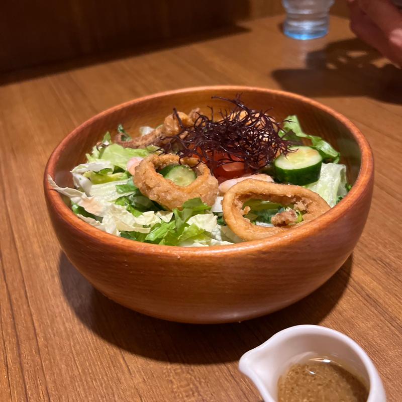 マーメイドサラダ(びっくりドンキー永山店)