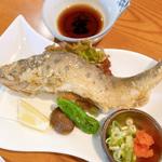 やまめの唐揚げ(お食事処 ふくすけ)
