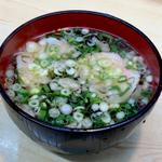 お吸い物(手打うどん きぬや食堂)