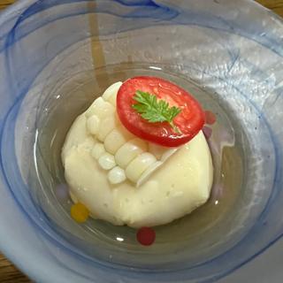 とうもろこし豆腐(よもぎ)