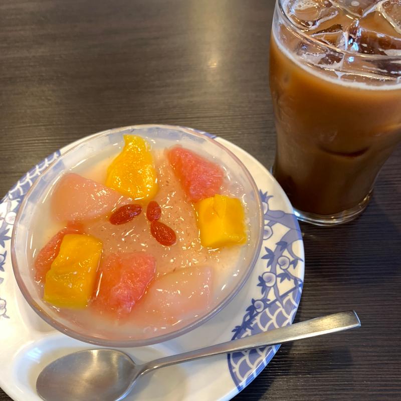 フルーツ杏仁豆腐(バーミヤン 練馬高野台駅前店)