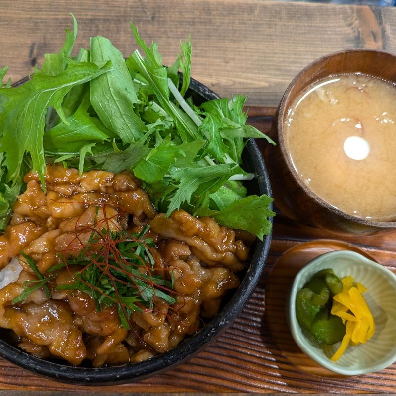 お義母さんの豚丼(京風豚丼どんぶらこ)