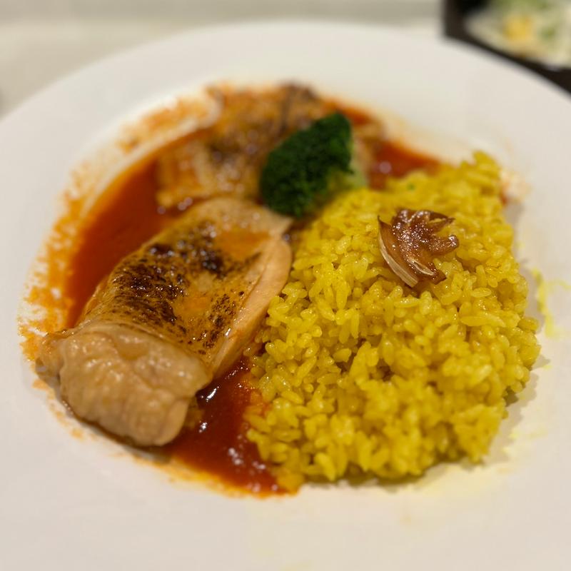 チキントマト煮(レストラン Chichi-jima)