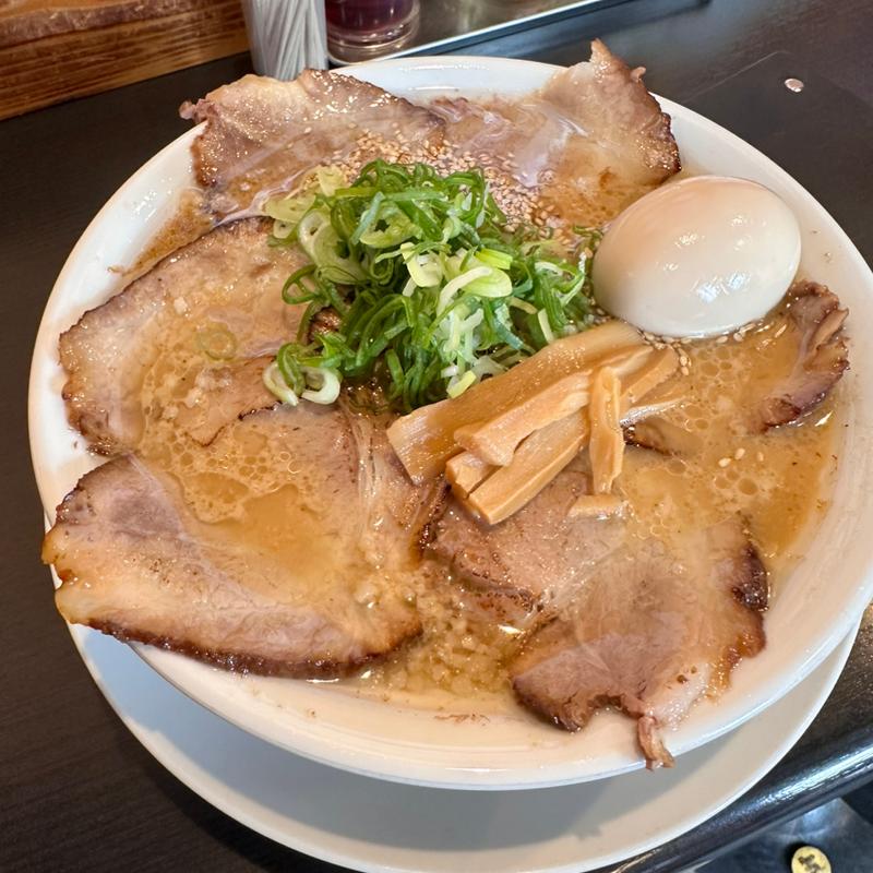 炙りチャーシュー麺味玉TP(麺屋ZERO Plus)