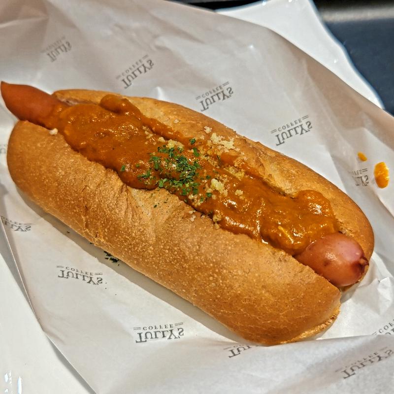 ボールパークドッグ 7種のスパイスバターチキンカレー(タリーズコーヒー &TEA 横浜元町店)