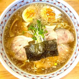 焼豚そば 醤油 半熟玉子(支那そば晴弘)