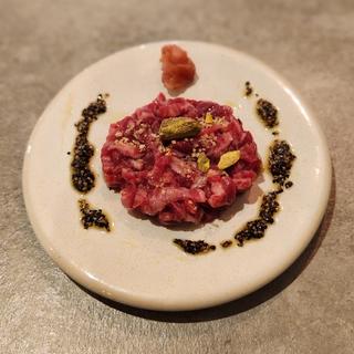 塩ハラミユッケ(京都焼肉 enen)