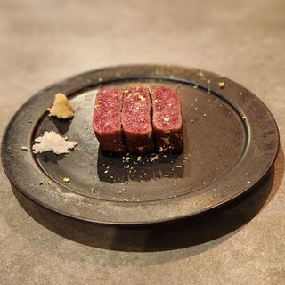 イチボのステーキ(京都焼肉 enen)