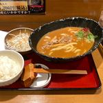 カレーうどん定食