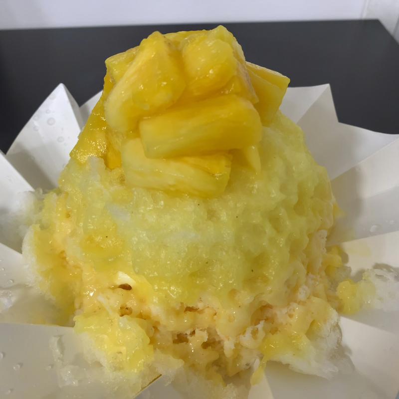 パイナップルアーモンド(川越 これがかき氷)