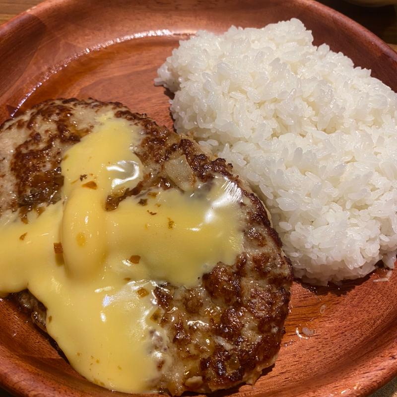 チーズバーグディッシュL(びっくりドンキーつくば中央店)