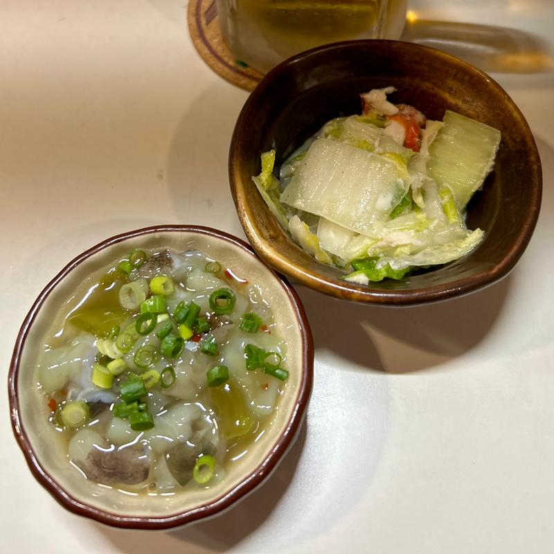 たこわさ(洋風居酒屋chara)