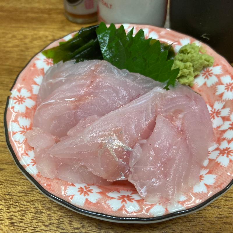ほうぼう刺身(大衆酒場 かど鈴)