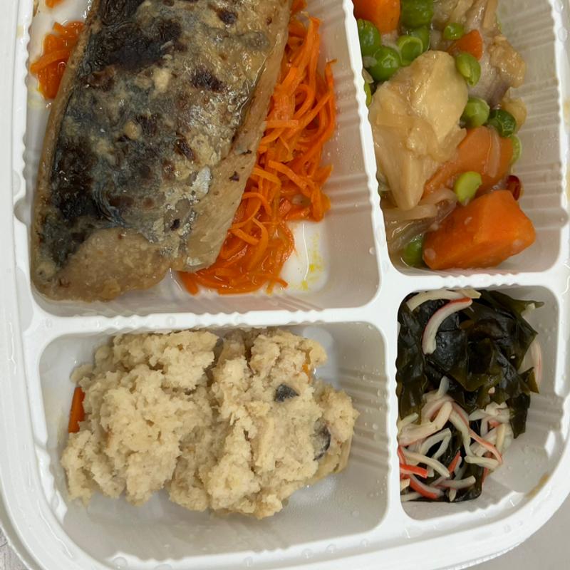 サクラの西京焼き弁当(㈱まごころケアー研究センター)