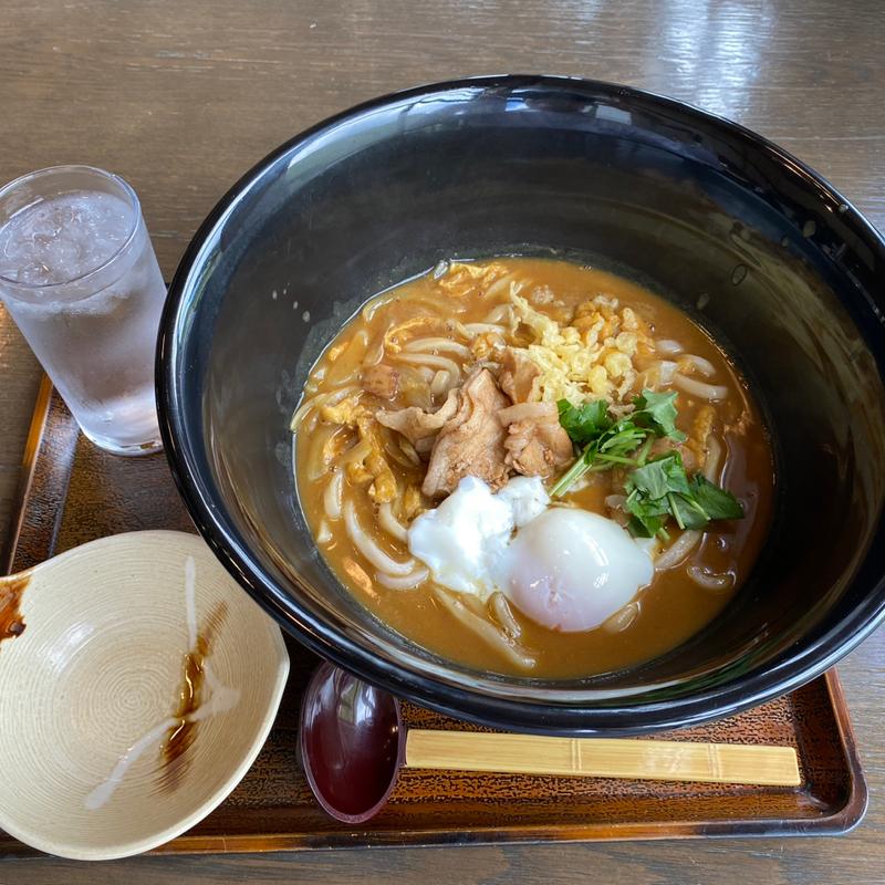 肉玉カレーうどん(きのくに 中津荘 （きのくに なかつそう）)